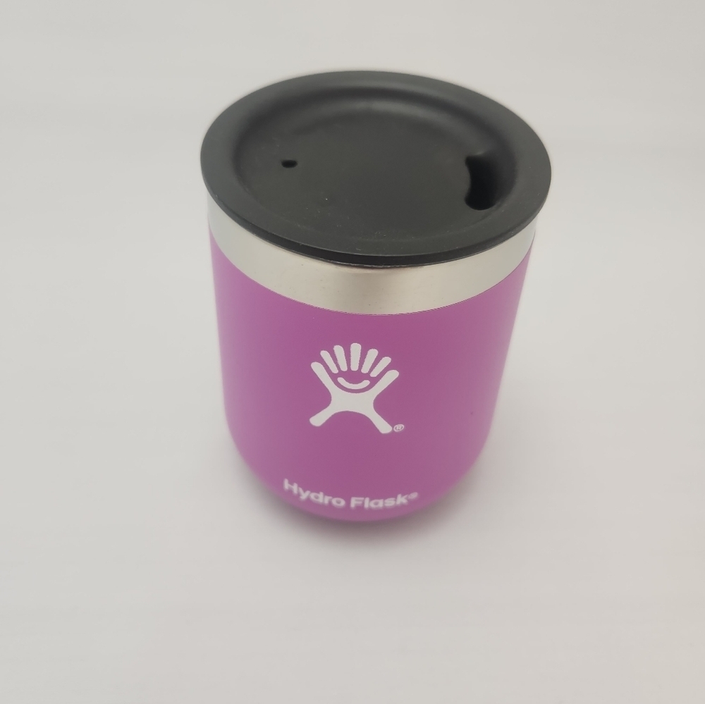 Hydroflask Wine Glass and Lid - EUC - Purple